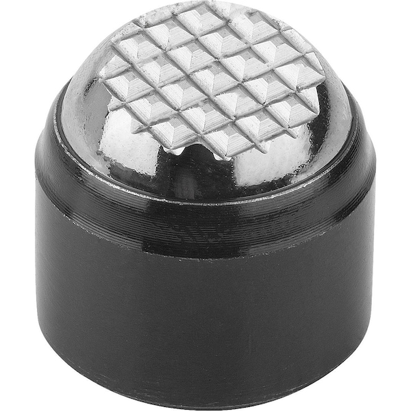 Self-Aligning Pads M03 D1=12, Form:J Carbon Steel, Comp:Ball-Bearing Steel